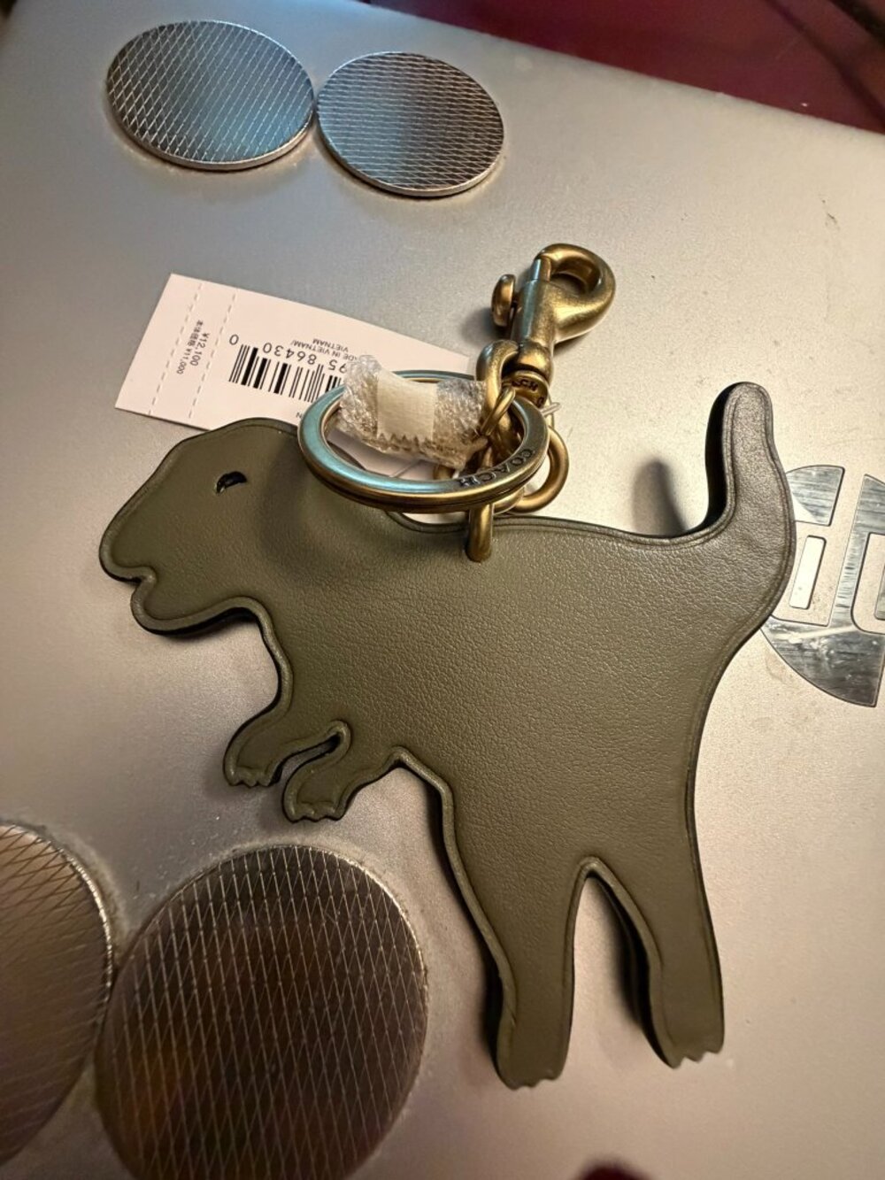Coach Rexy Bag Charm\Key Chain from Japan NWT - Picture 3 of 5